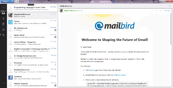 mailbird email client for windows