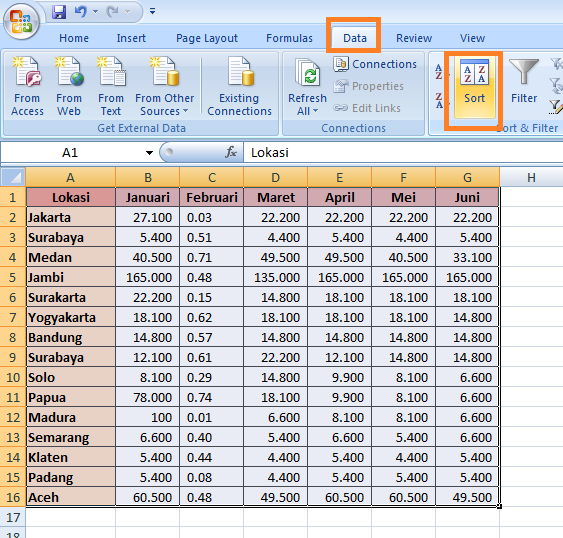 Id Panduan Microsoft Excel 2007 Cara Mengolah Dan 9835