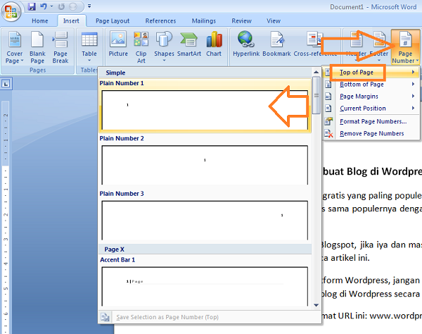 Cara Bikin Halaman Di Word