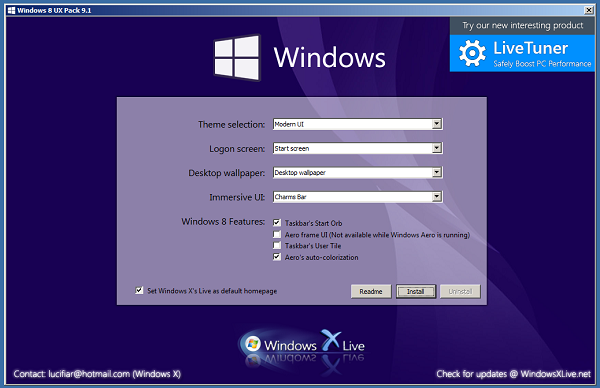 cara mudah mengubah tampilan windows 7 menjadi windows 8_1