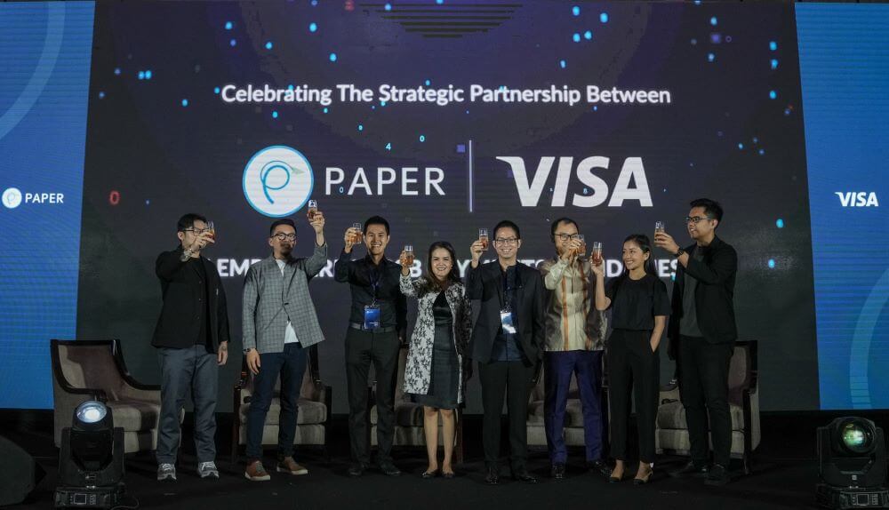 Dorong Digitalisasi B B Paper Id Dan Visa Umumkan Kolaborasi Strategis