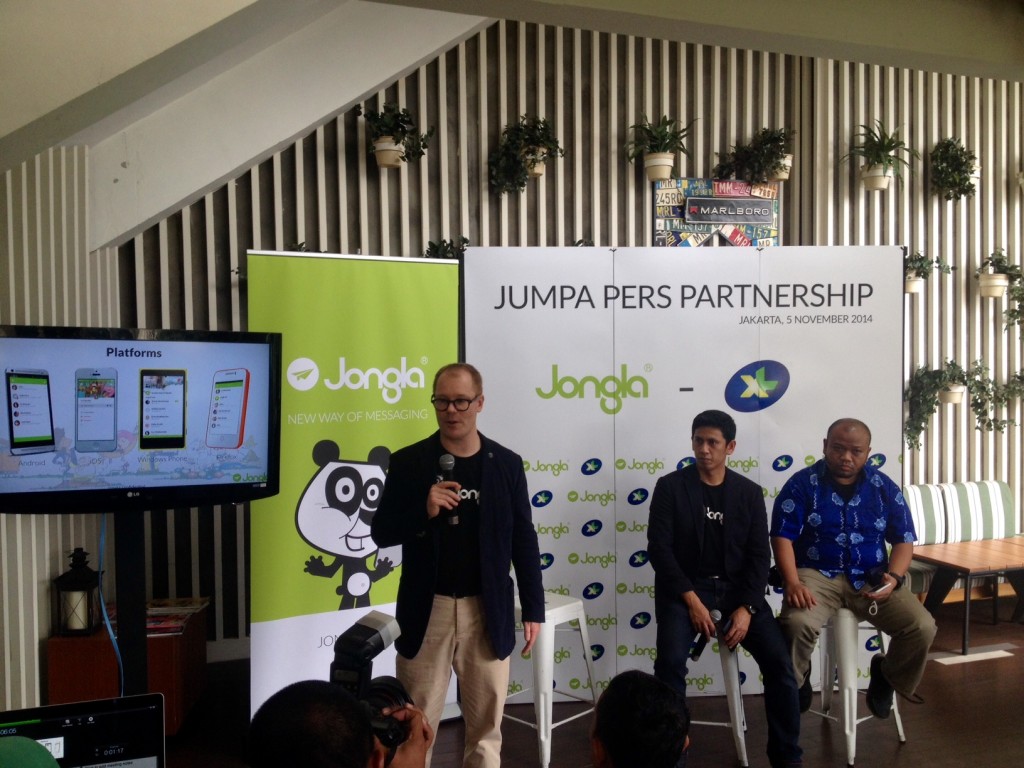 Jongla Targets to Be One of Top Three Messenger App in Indonesia
