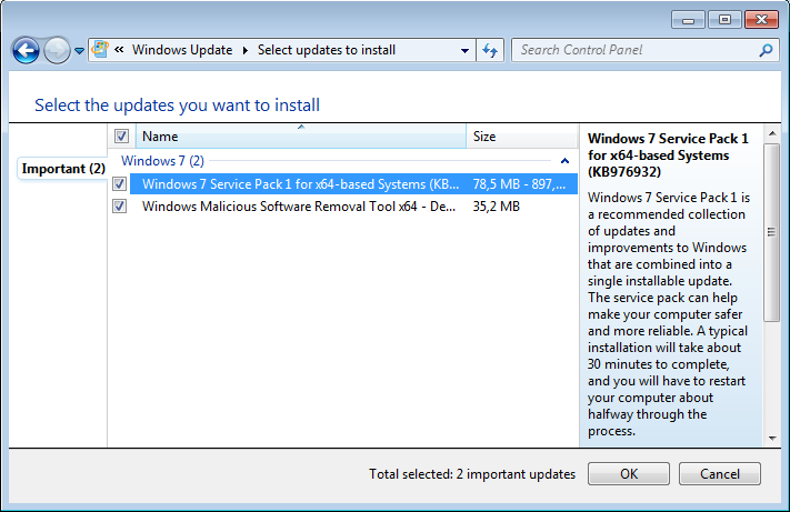 Cara Update Windows 7 Secara Manual