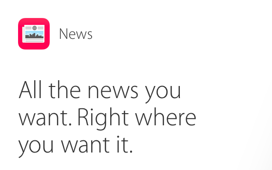 Berita di Aplikasi News Pada iOS 9 Akan Dikurasi Secara Manual