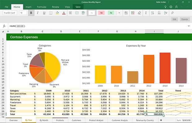 office-mobile-windows-10-excel