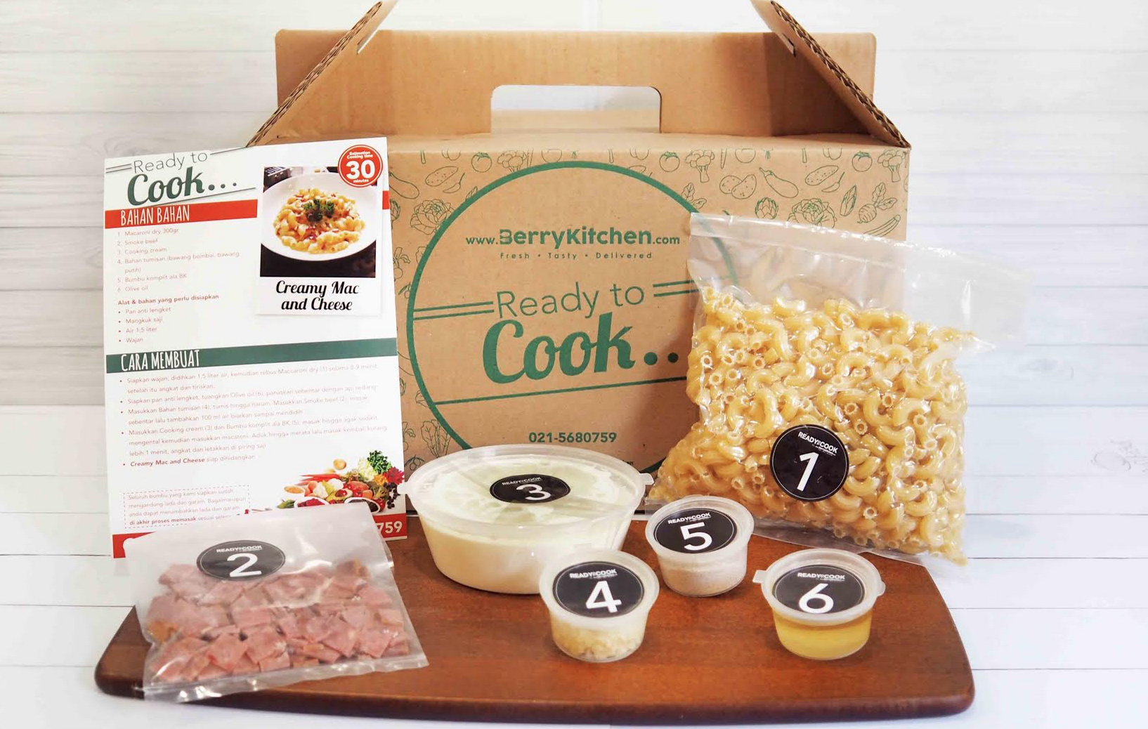 Ready-to-cook delivery / Berrykitchen
