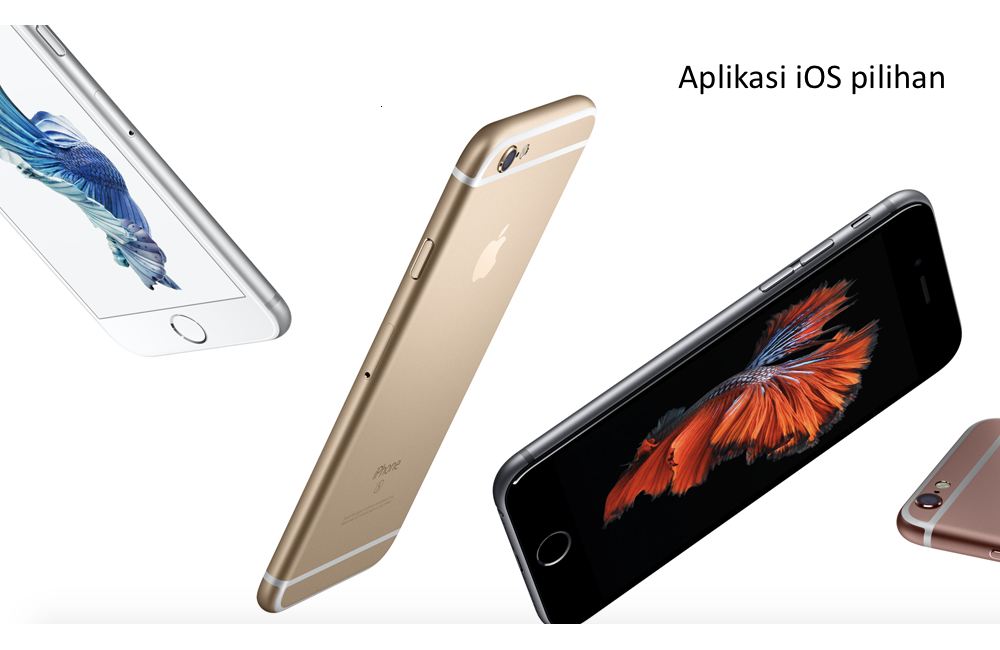 Aplikasi iOS Pilihan/sumber gambar Apple
