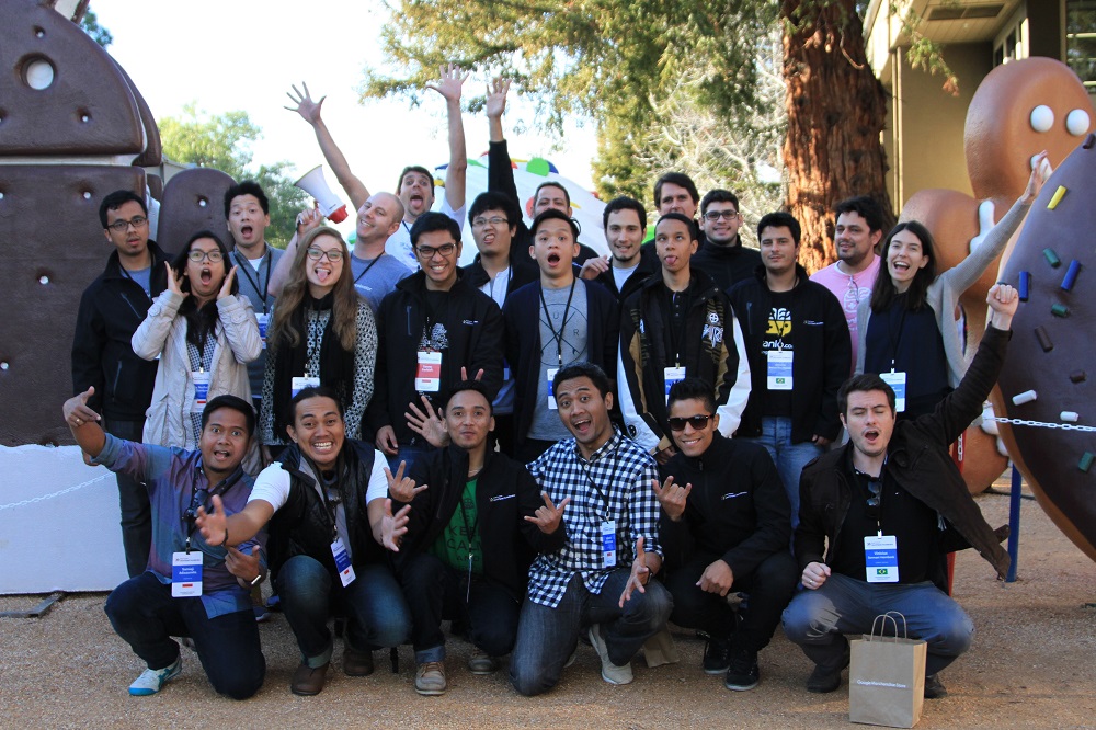 Para peserta Google Launchpad Accelerator bootcamp di kantor pusat Google / Google