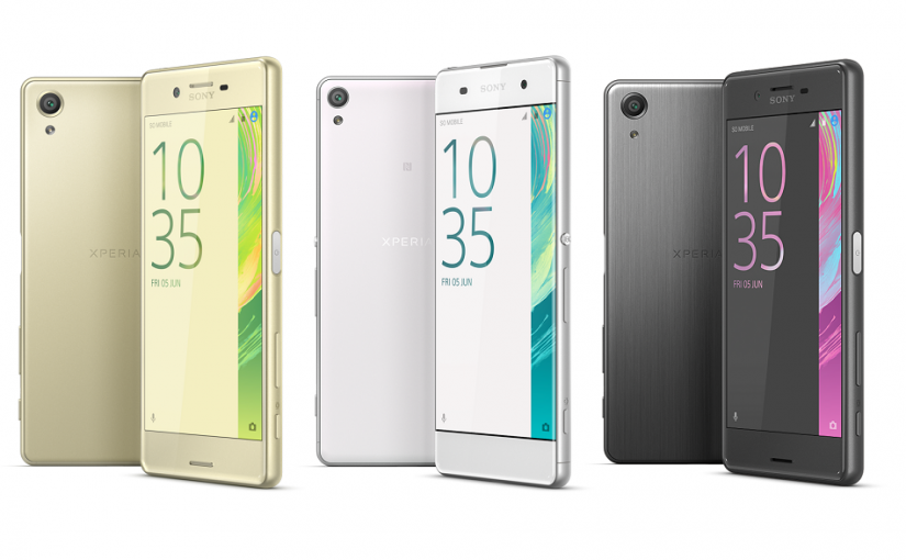 Bukan Z6, Sony Perkenalkan Tiga Seri Xperia X di MWC 2016