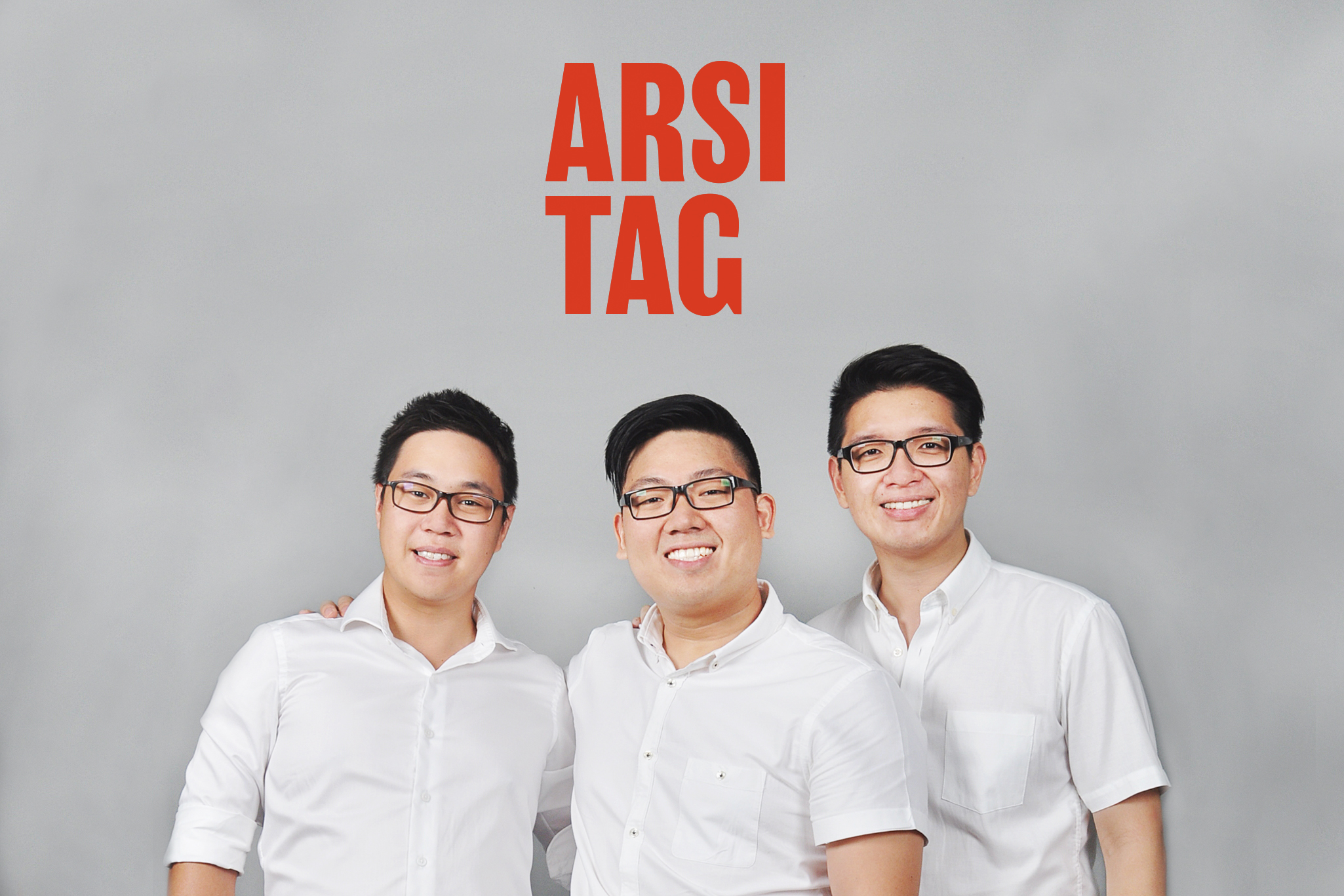 Para pendiri Arsitag: Edward Harjanto, Steven Gomedi, dan Michael Gani / Arsitag