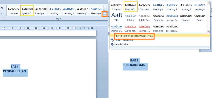 Cara Membuat Daftar Isi Otomatis Di Microsoft Word 2010