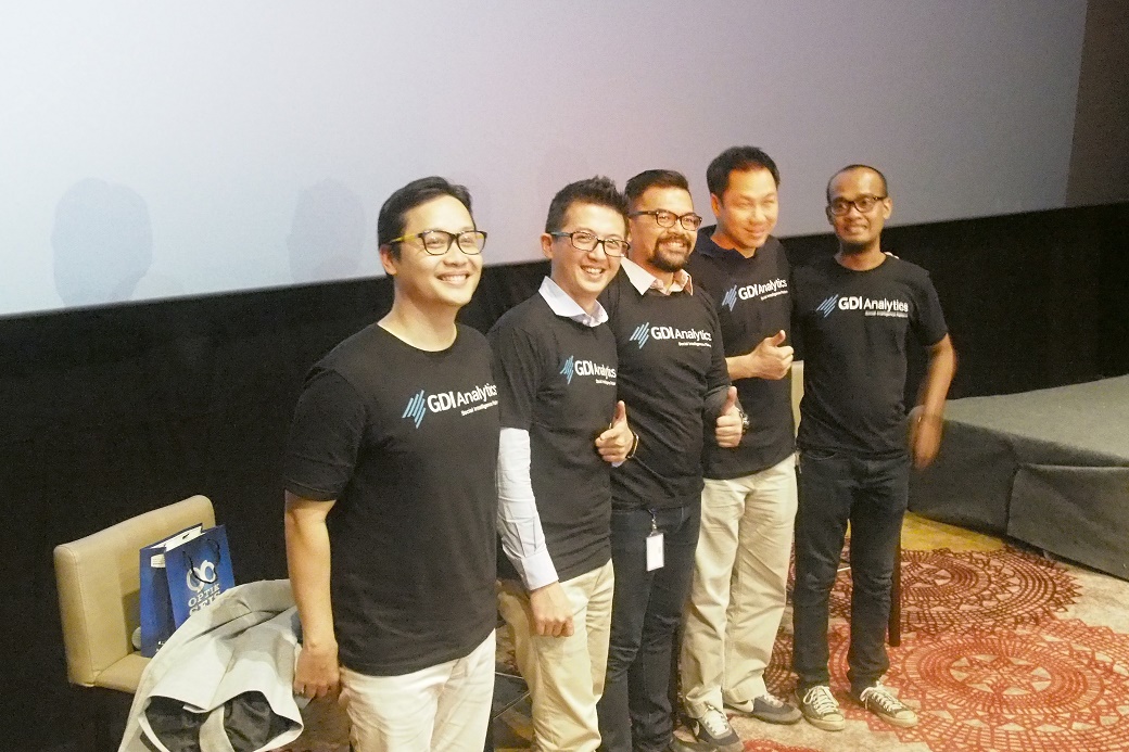 Billy Boen dari GDILab dan panelis di acara peluncuran GDIAnalytics / DailySocial