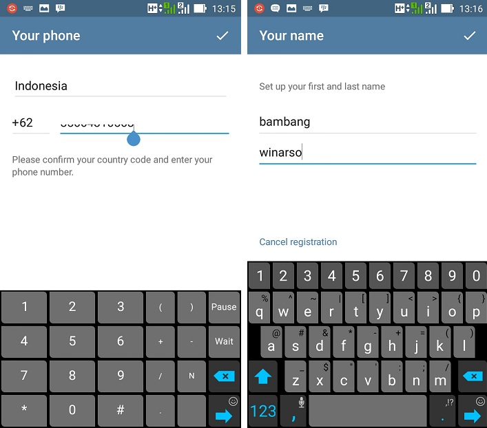 Cara Install dan Daftar Akun Telegram Versi Android