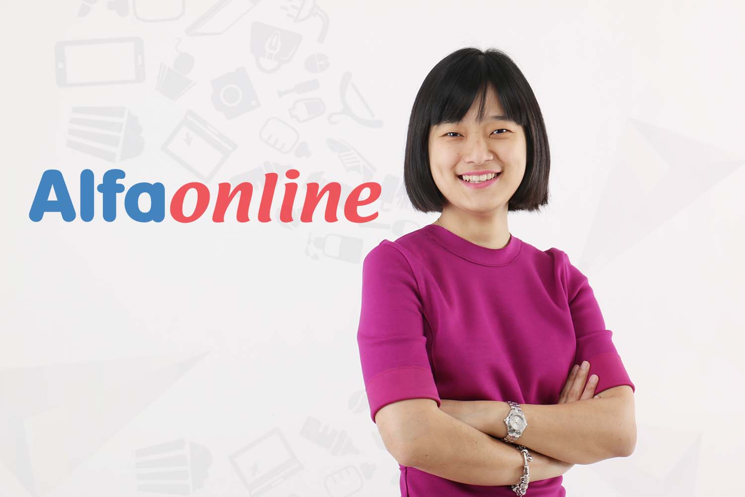 Catherine Hindra Sutjahyo CEO baru Alfaonline / Alfaonline