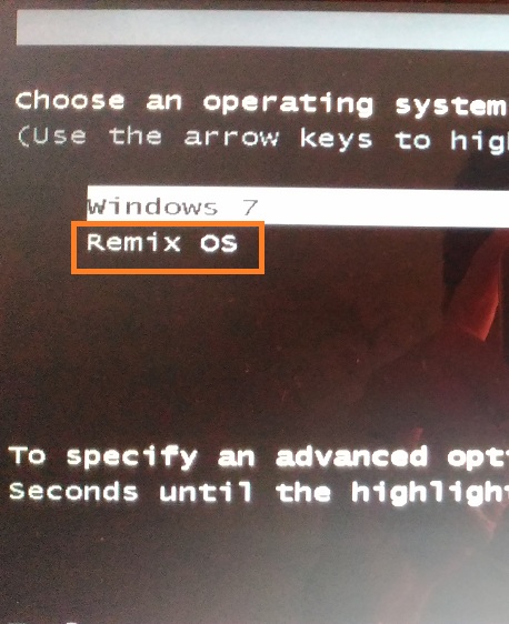 Cara install sistem operasi Remix OS