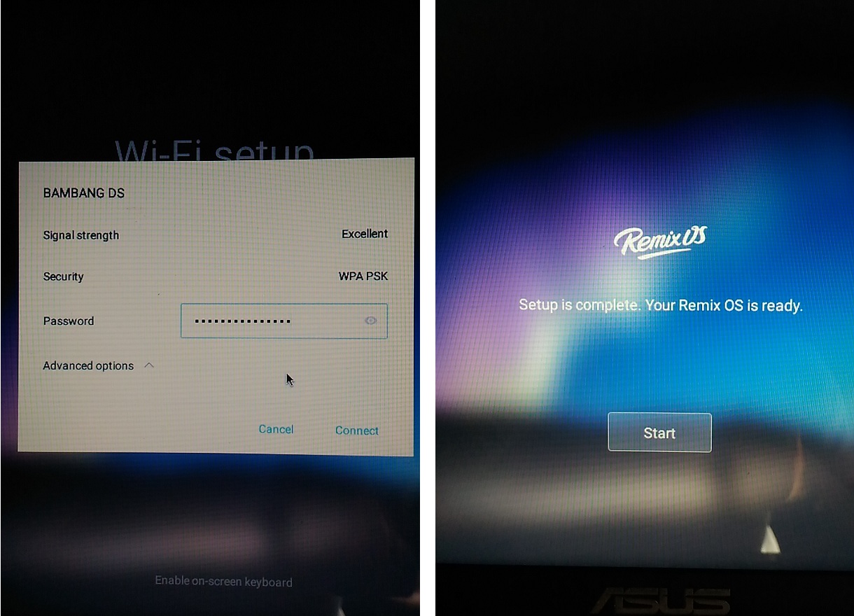 Cara install sistem operasi Remix OS