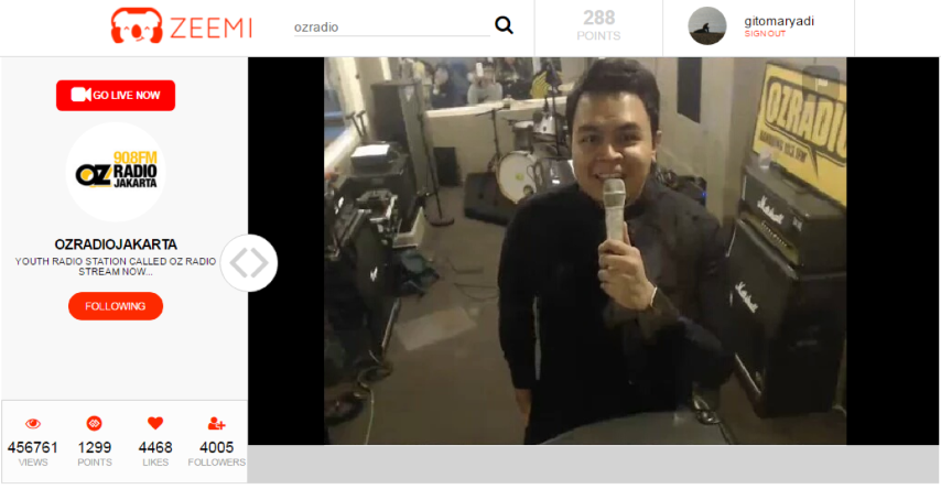 Komunitas menjadi target pasar baru bagi layanan live video streaming di Indonesia seperti Zeemi / Zeemi