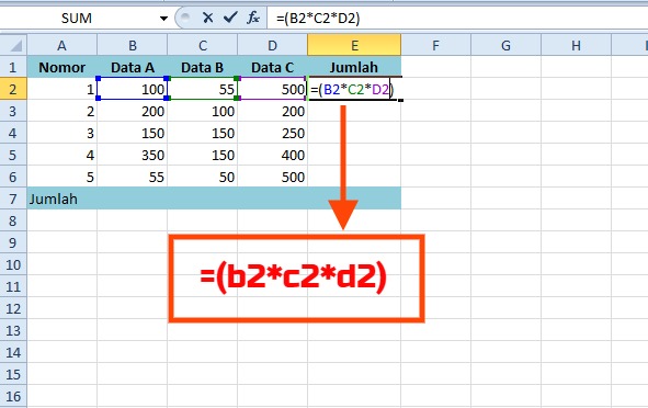 Rumus-Rumus Microsoft Excel Beserta Fungsinya