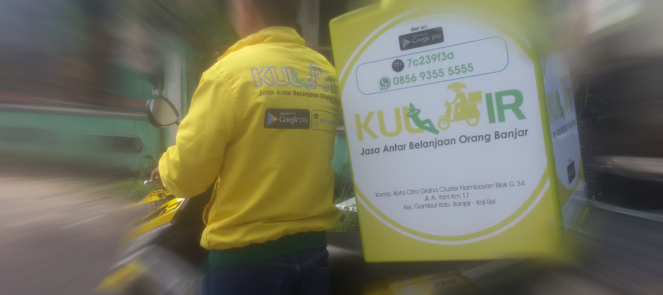 Armada Kulir Banjar mencoba meriplikasi kesuksesan Go-Jek dengan mengembangkan 11 layanan / Kulir Banjar