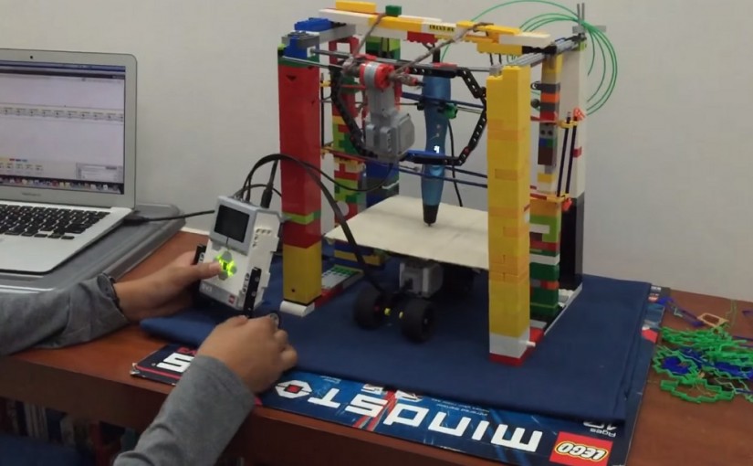 Anak 10 Tahun Ciptakan Printer 3D Dari Lego dan K’nex