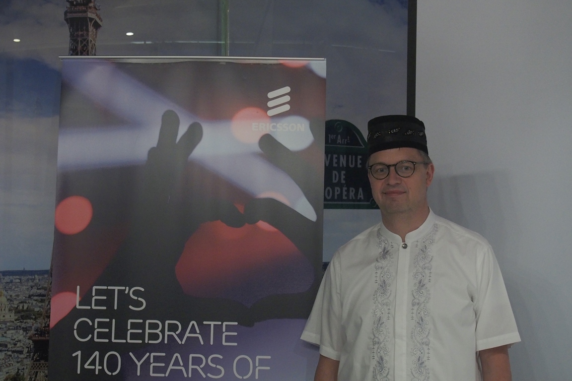 Presiden Direktur Ericsson Indonesia Thomas Jul saat temu media melaporkan Mobility Report Q1 2016 / DailySocial