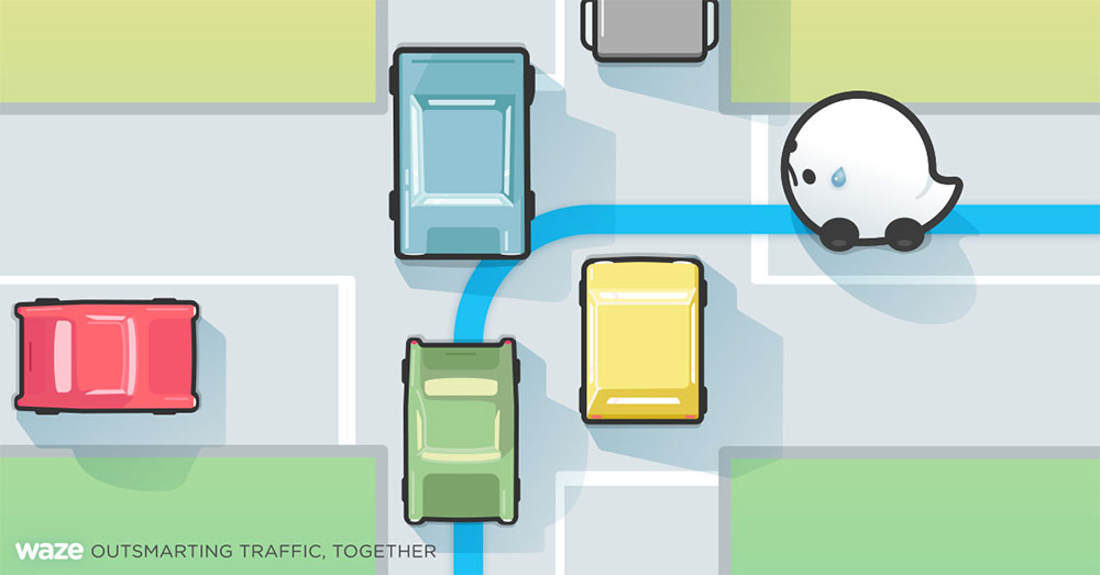 Ilustrasi perempatan yang dinilai menyulitkan oleh komunitas pengguna Waze / Waze for SEO