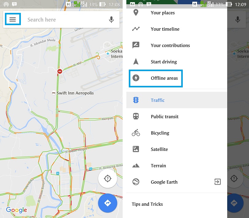 Bagaimana Cara Menggunakan Google Map Secara Offline? | Dailysocial