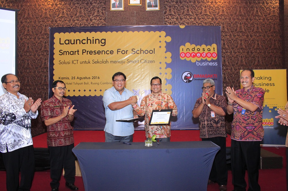 Indosat Ooredoo Business dan Bima Sakti Sanjaya luncurkan smart presence / Indosat Ooredoo