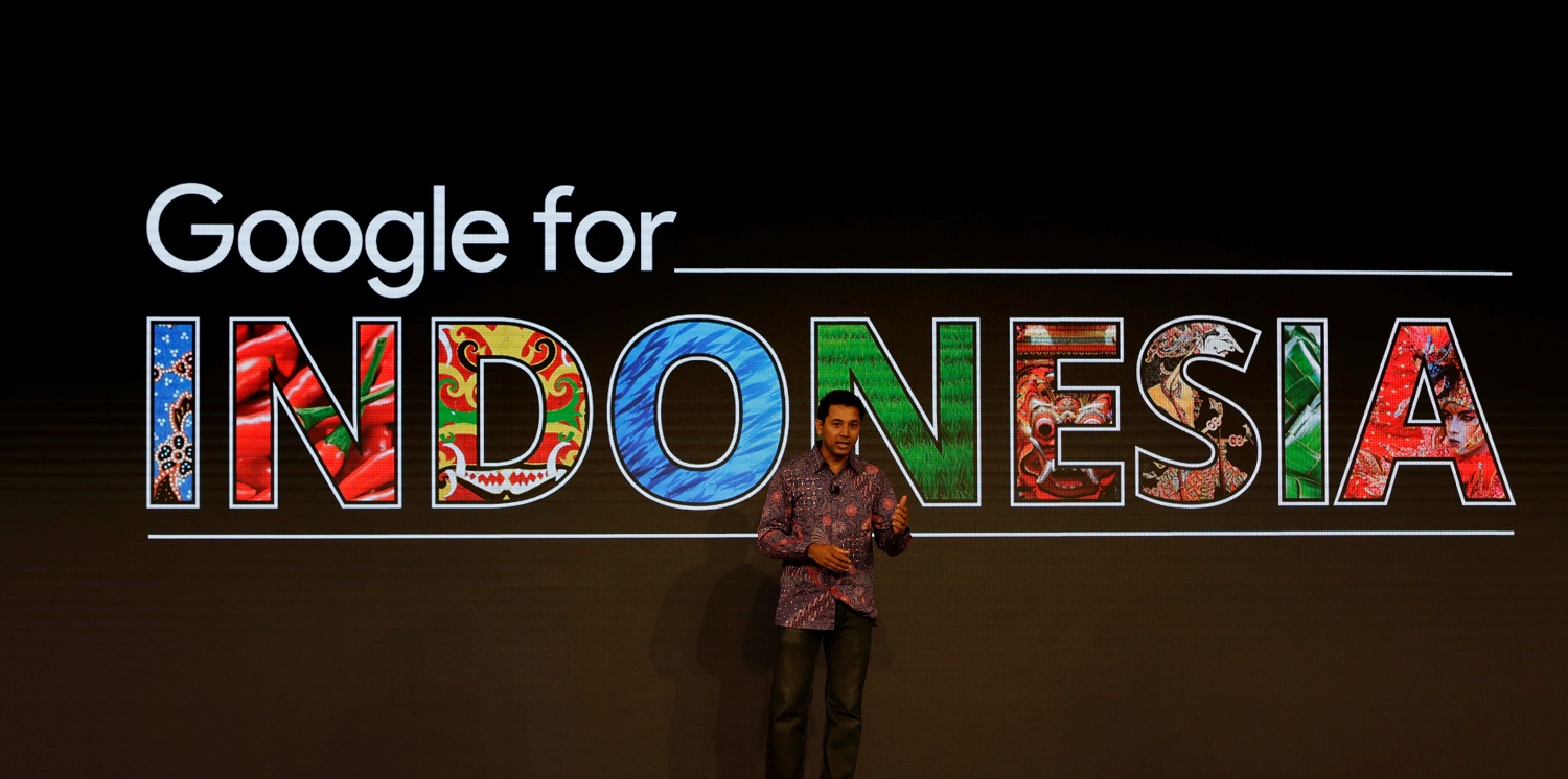 VP Product Management Google Caesar Sengupta dalam acara Google for Indonesia / DailySocial