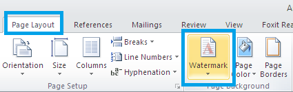 Cara Membuat Watermark Di Microsoft Word 2010 Dailysocial