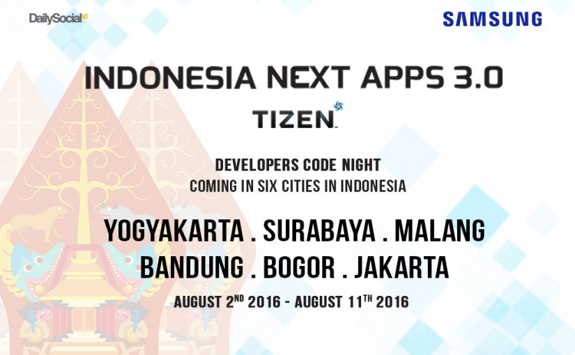 Samsung Tizen Developer Code Night Akan Diselenggarakan di Berbagai Kota