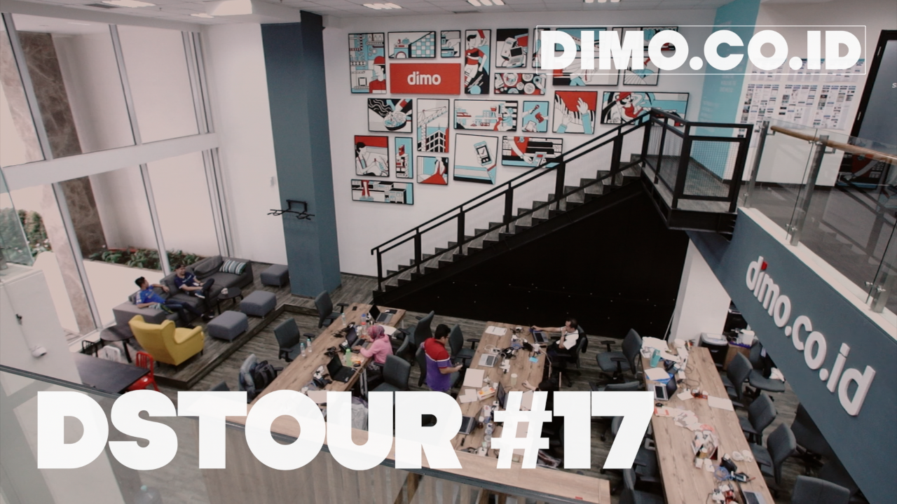 Suasana nyaman di kantor dua lantai startup fintech Dimo / DStour