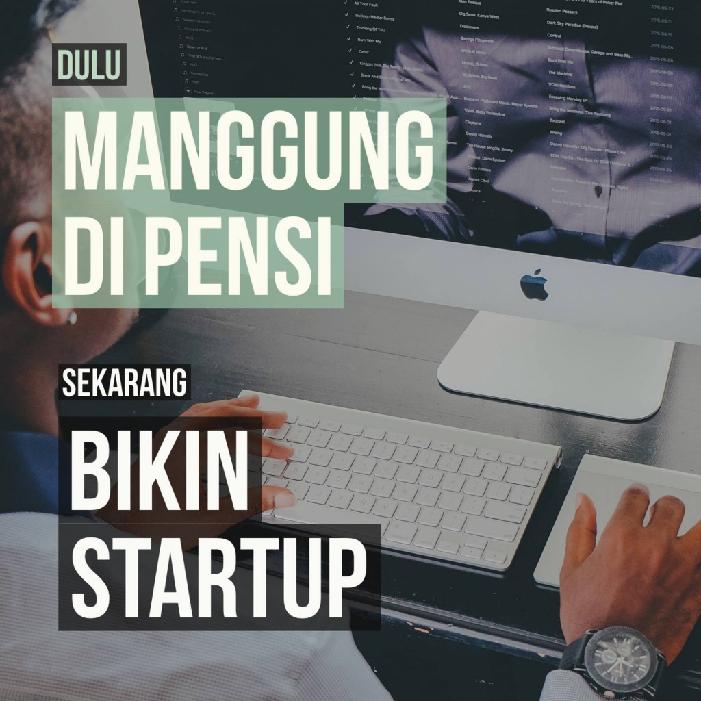 Sebuah meme yang menggambarkan tren startup saat ini di kalangan muda / Richard Fang