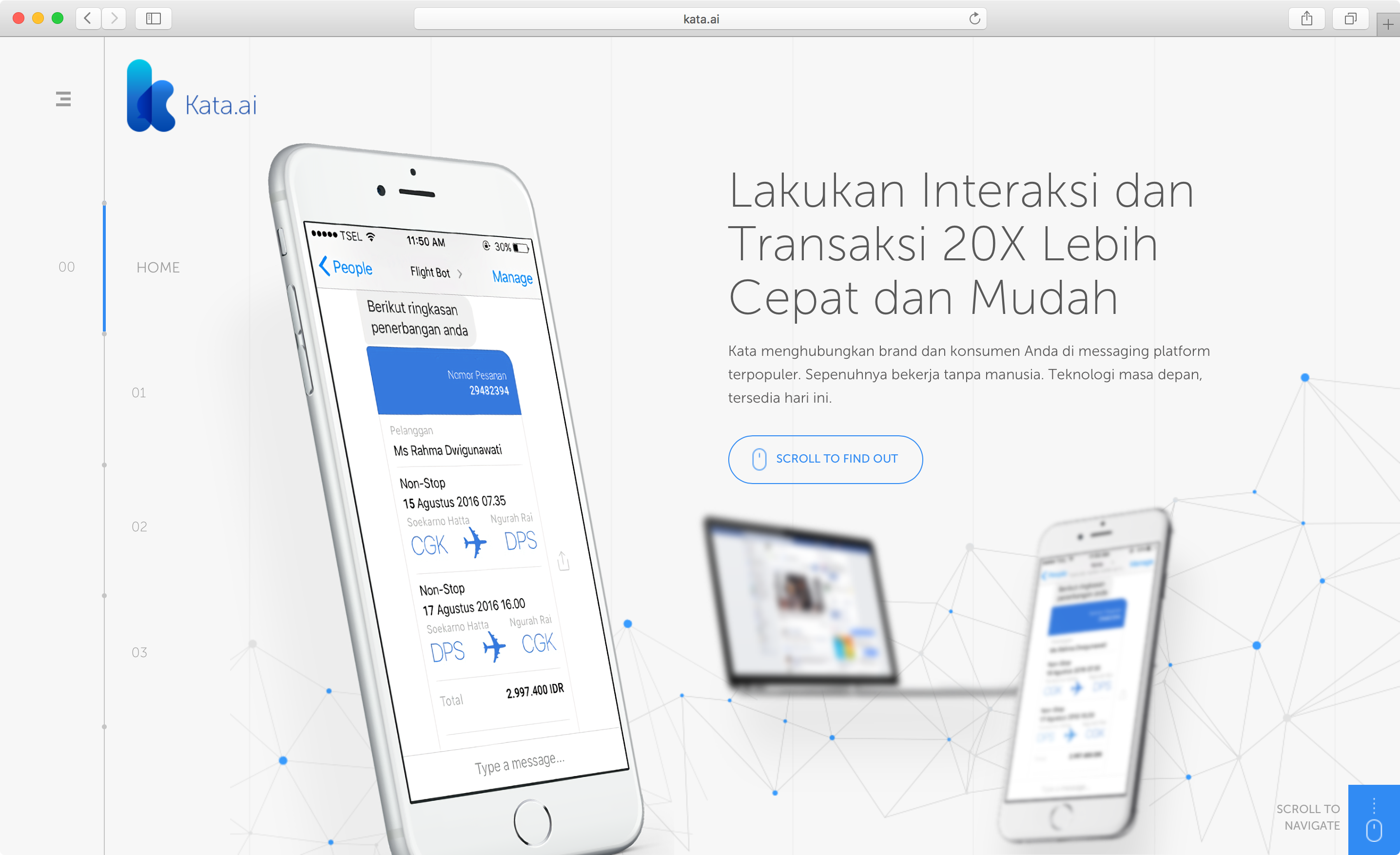 Kata.ai menjadi awal baru insiatif YesBoss pasca penghentian layanan asisten virtual / YesBoss