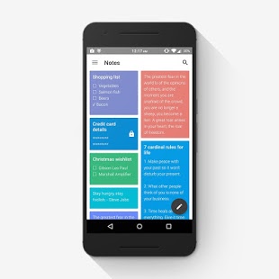 Material Notes- Colorful notes android
