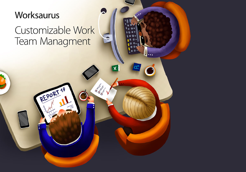 Worksaurus menyajikan ragam fitur pengelolaan tugas di satu platform