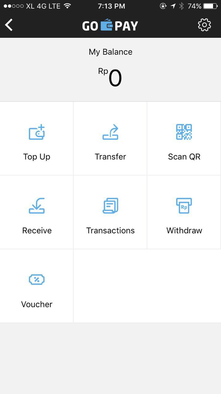 Menu baru Go-Pay / DailySocial