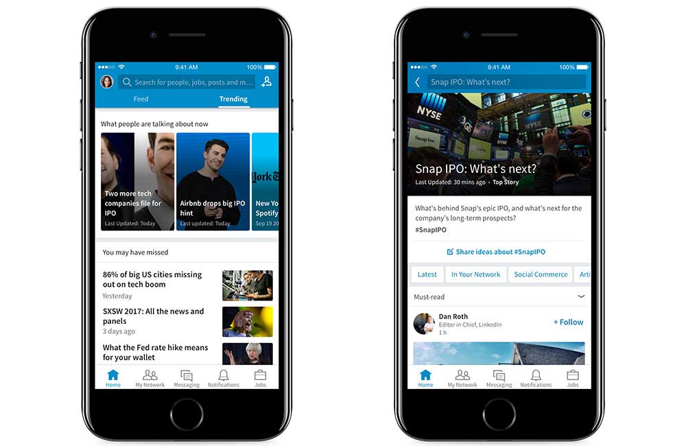 LinkedIn Perkenalkan Fitur Baru, Trending Storylines