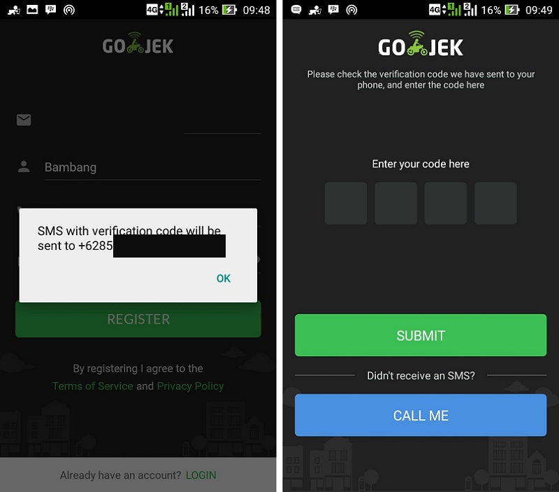 Cara Daftar Akun Go-jek di Smartphone Android_2