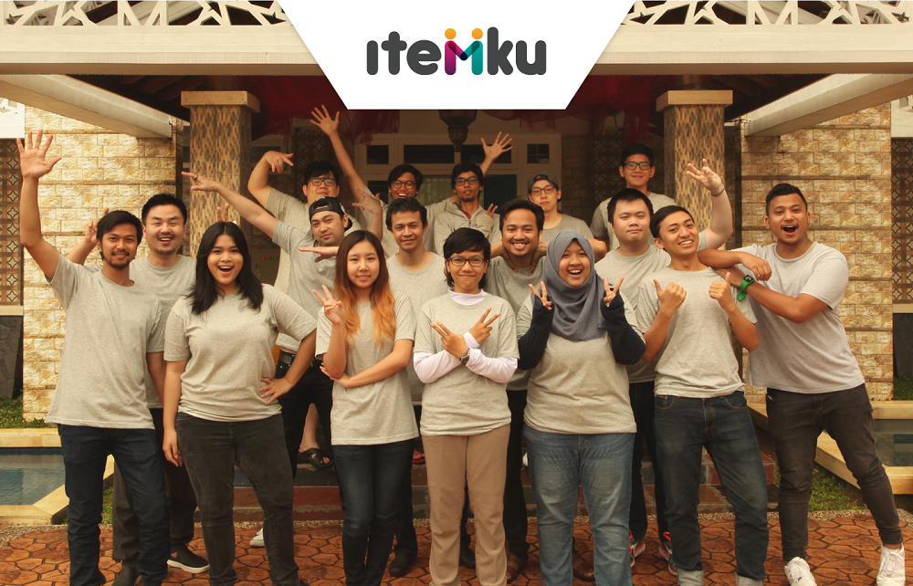 Tim Itemku. Itemku baru saja mengamankan pendanaan baru senilai 16 miiar Rupiah / Itemku