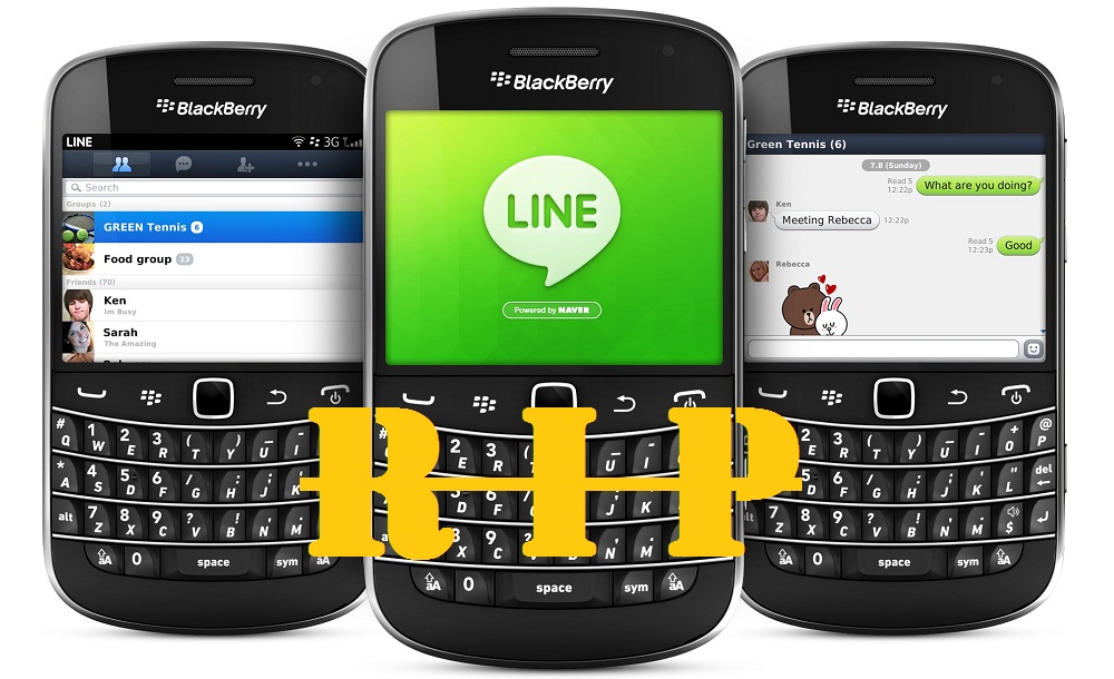 LINE Segera Hentikan Dukungan untuk BlackBerry, Firefox OS dan Windows 8