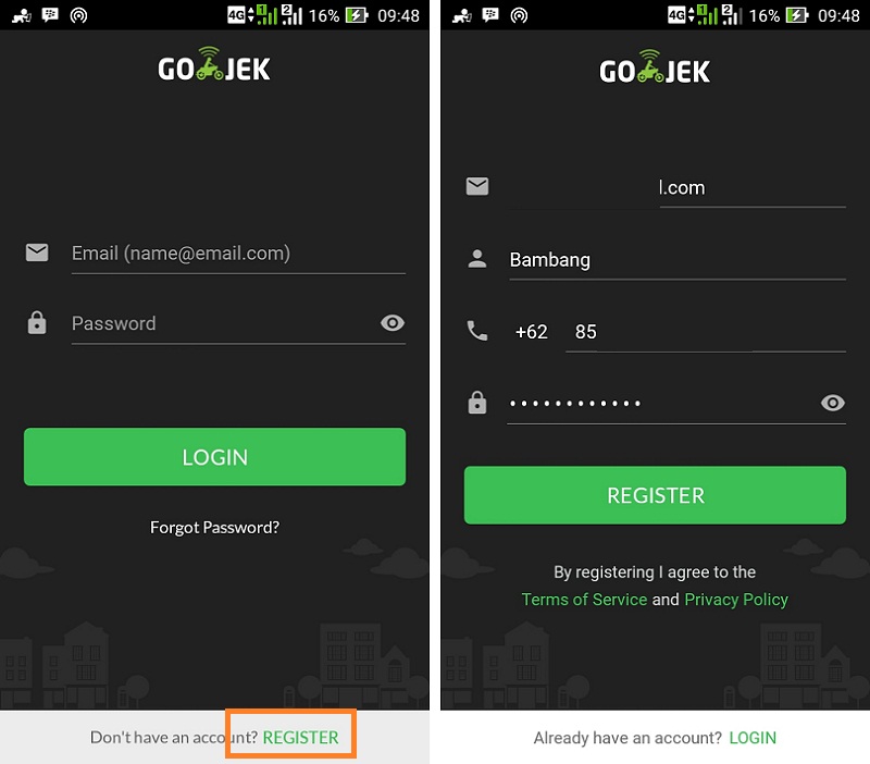 Cara Daftar Akun Go-jek di Smartphone Android_1