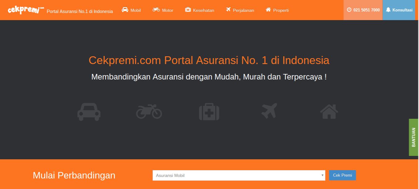 Rencana Portal Asuransi Online Cek Premi di 2017 / CekPremi