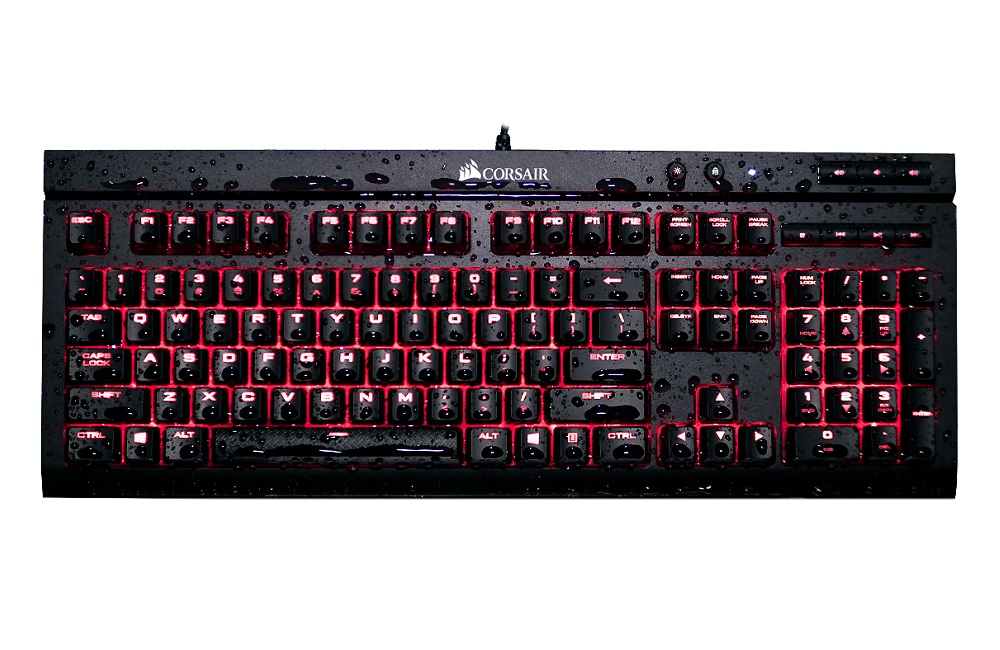 Corsair Luncurkan K68, Keyboard Mekanik Anti-Tumpahan Air