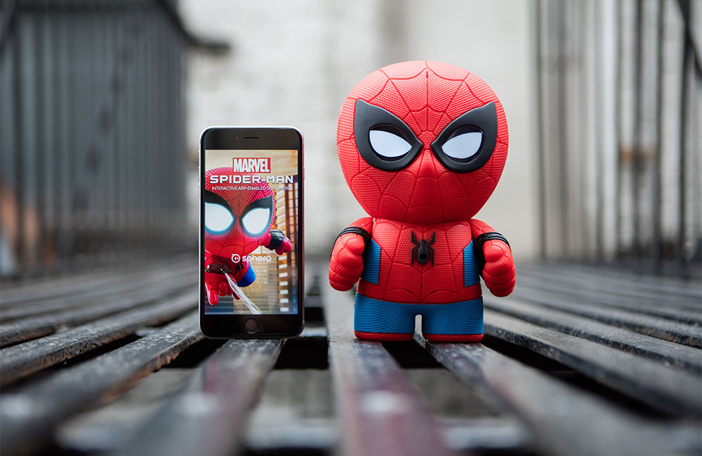 interactive spider man toy