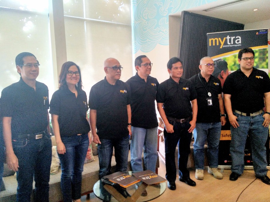 Jajaran manajemen AGIT dan Sigap saat acara peluncuran Mytra Guard / DailySocial