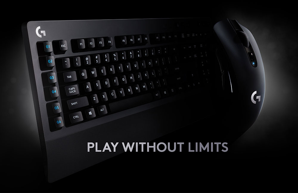 Logitech G613 Wireless Mechanical Keyboard dan G603 Wireless Gaming Mouse / Logitech for SEO