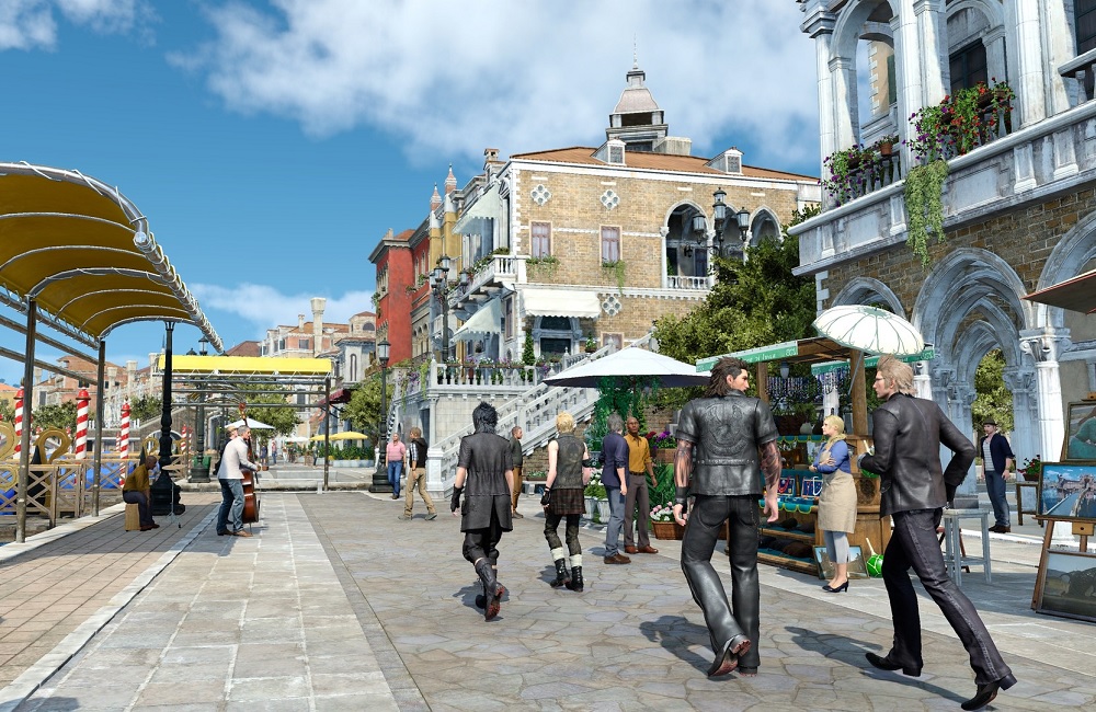 Screenshot dari Final Fantasy XV Windows Edition.