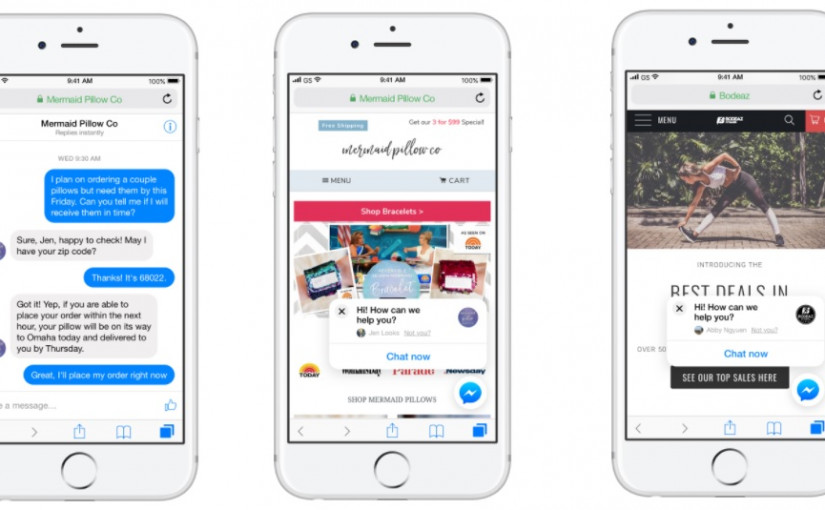 Facebook Uji Plugin Chat Messenger untuk Layanan Pelanggan di Situs Bisnis