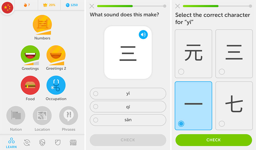 Duolingo Chinese course